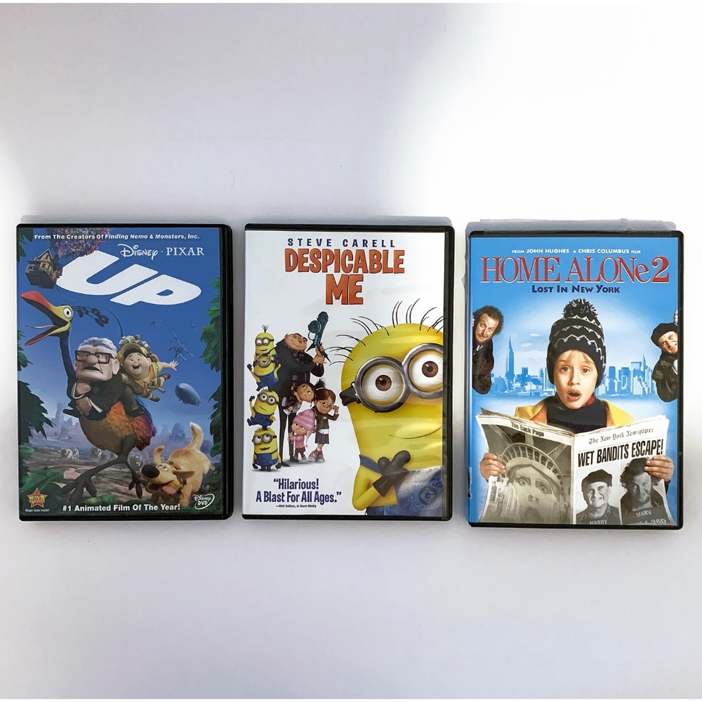 Bundle of 3 DVD Great Kids Movies -, Disney etc.